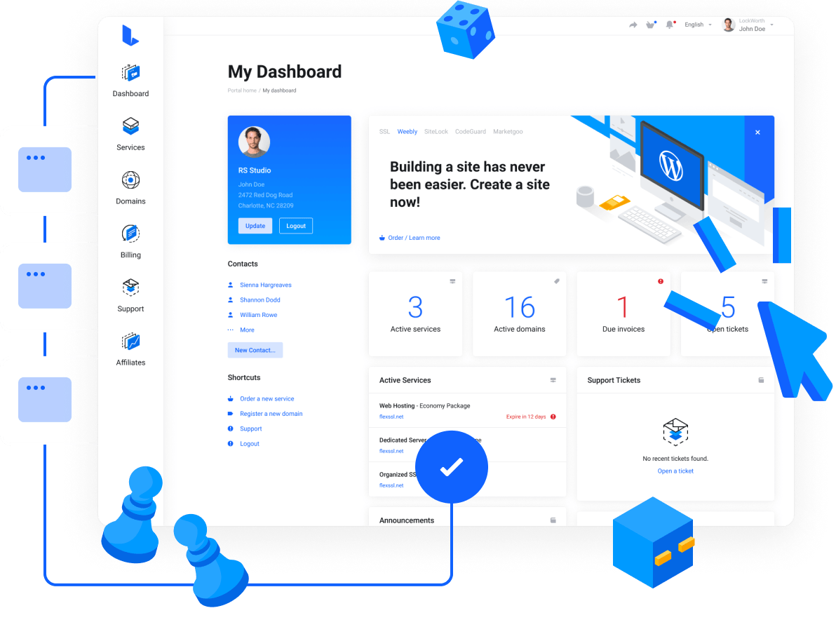 Powerful  Game Server control panel
